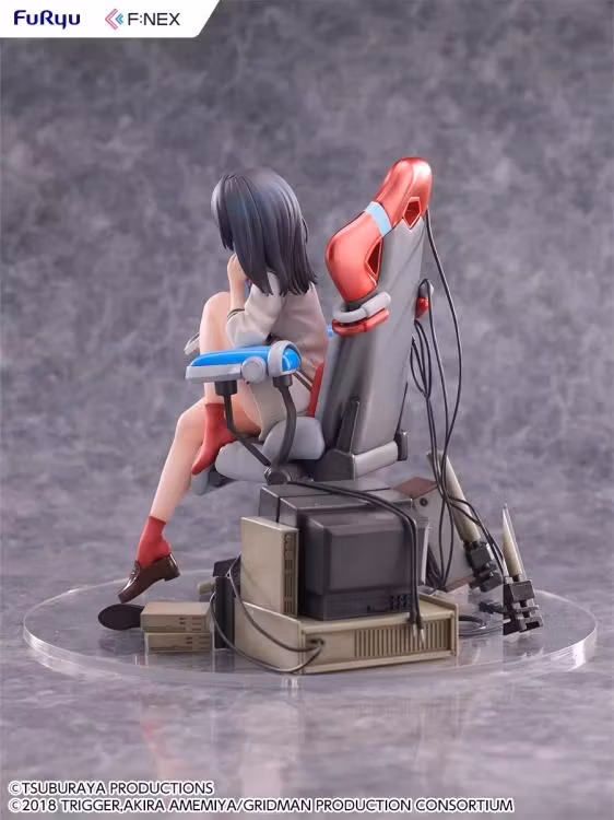 SSSS.Gridman F:Nex Rikka Takarada (Gaming Chair Ver.) 1/7 Scale Figure