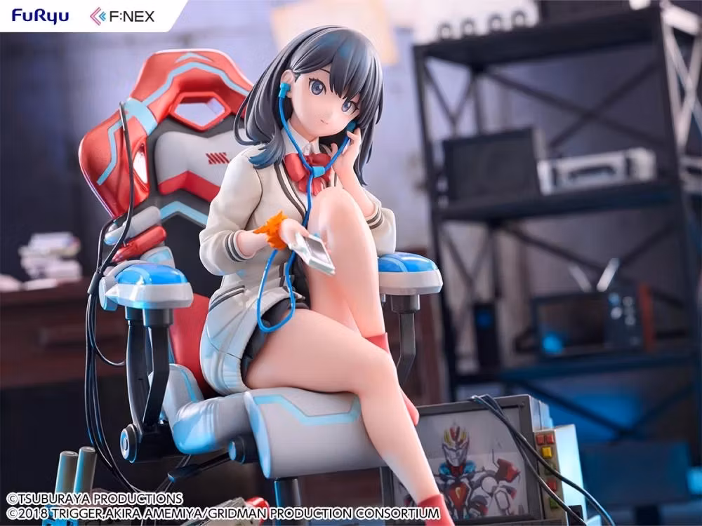 SSSS.Gridman F:Nex Rikka Takarada (Gaming Chair Ver.) 1/7 Scale Figure