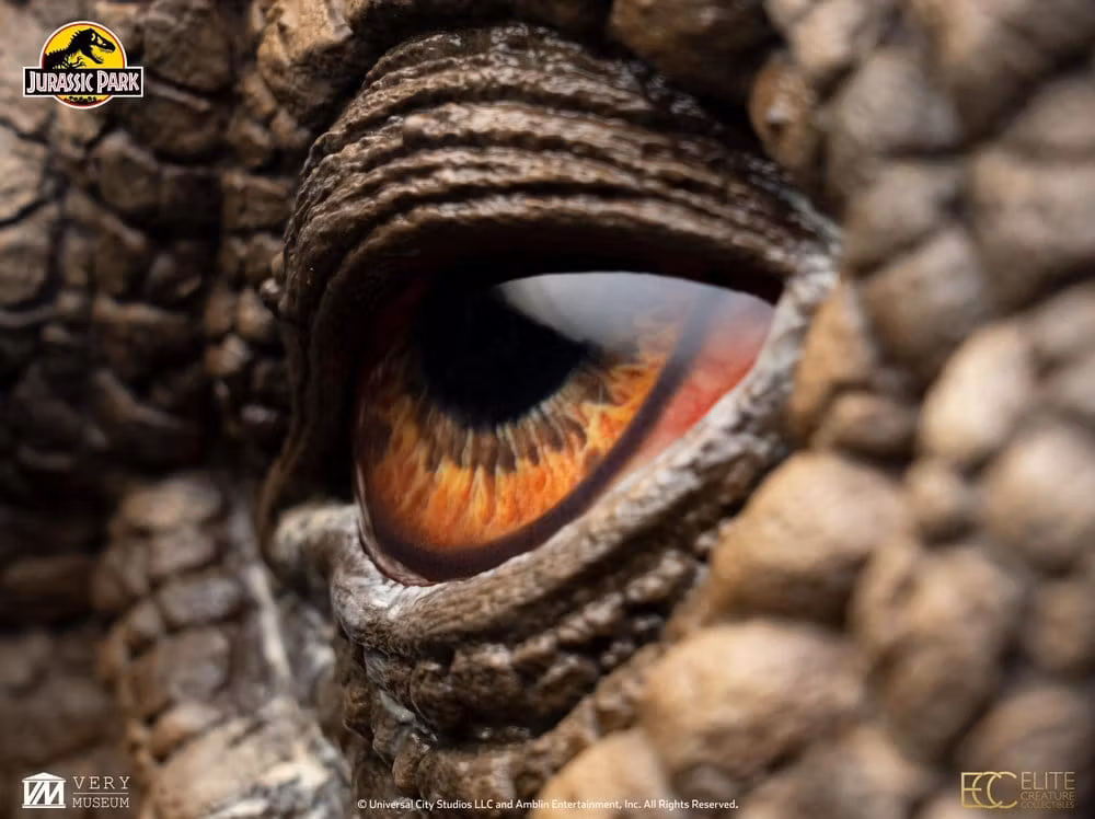 Jurassic Park Statue Triceratops Eye Prop (Reproduction)