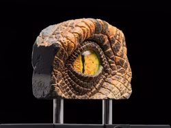 The Lost World: Jurassic Park Replica Bust Male Velociraptor Eye Prop