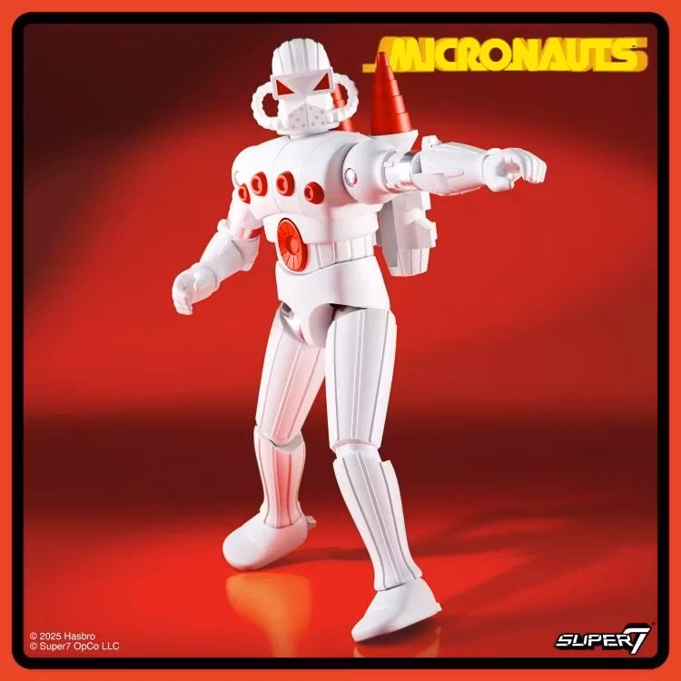 Micronauts ReAction+ Force Commander Action Figure