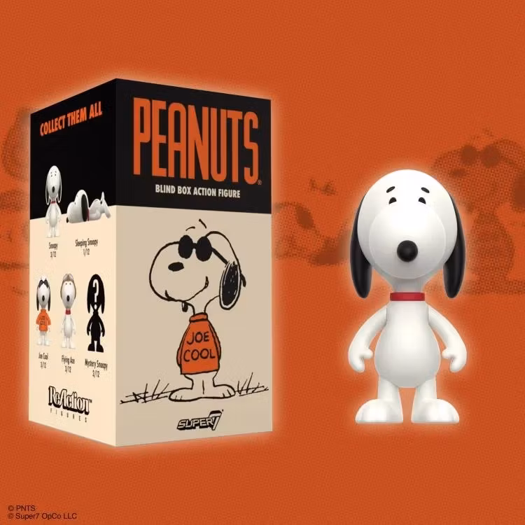 Peanuts ReAction Wave 06 So Many Snoopies! Box of 12 Figures