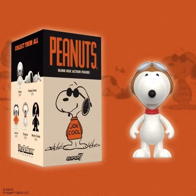 Peanuts ReAction Wave 06 So Many Snoopies! Box of 12 Figures