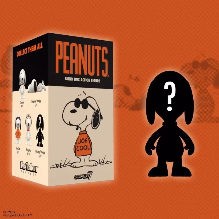 Peanuts ReAction Wave 06 So Many Snoopies! Box of 12 Figures