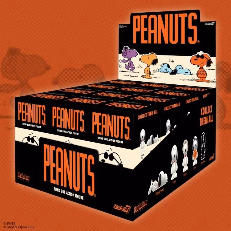 Peanuts ReAction Wave 06 So Many Snoopies! Box of 12 Figures