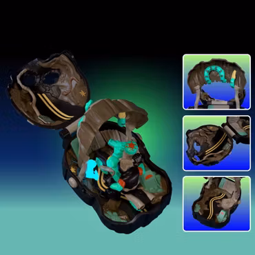 Rover Robin Quantum Realm Overtakes Skull Rider Playset