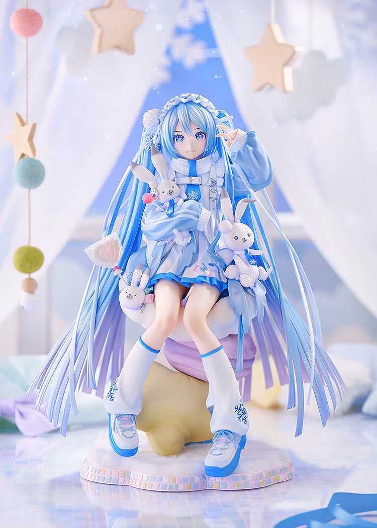 Vocaloid Snow Miku (Yukiiro Pop Ver.) 1/7 Scale Figure