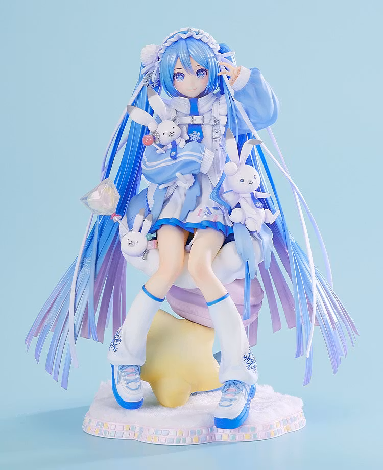 Vocaloid Snow Miku (Yukiiro Pop Ver.) 1/7 Scale Figure