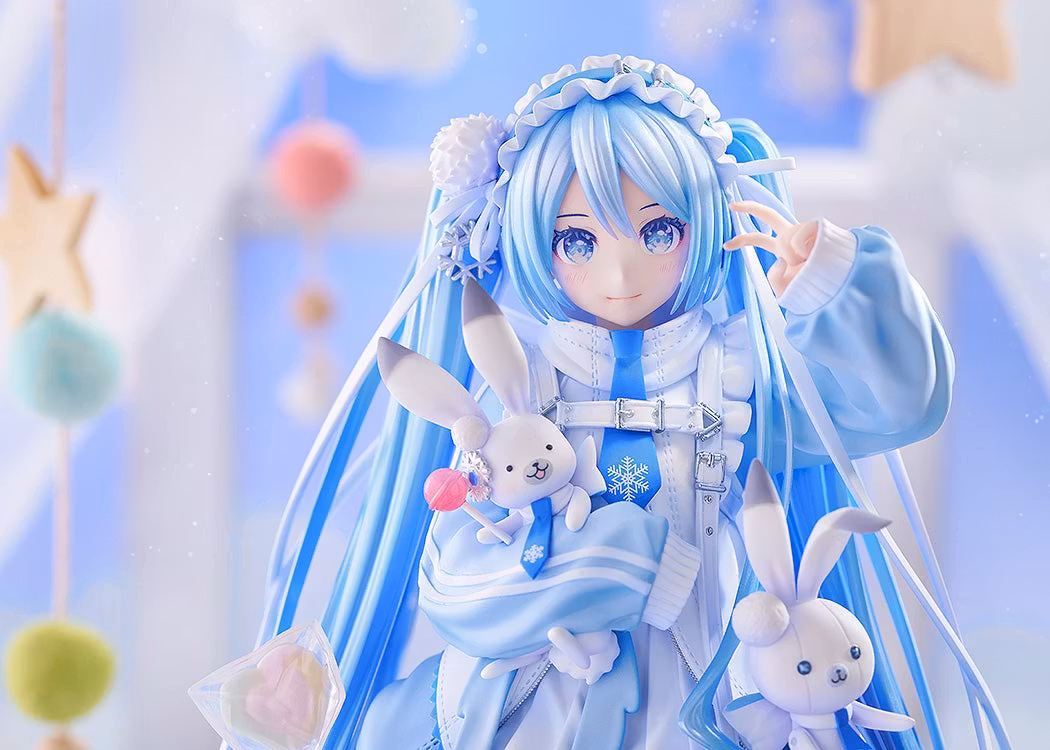 Vocaloid Snow Miku (Yukiiro Pop Ver.) 1/7 Scale Figure