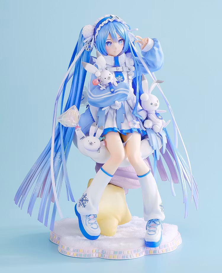 Vocaloid Snow Miku (Yukiiro Pop Ver.) 1/7 Scale Figure