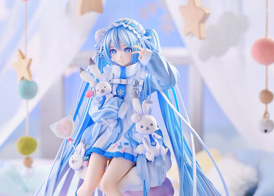 Vocaloid Snow Miku (Yukiiro Pop Ver.) 1/7 Scale Figure