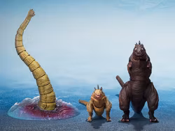 Shin Godzilla S.H.MonsterArts Godzilla 2nd Form & 3rd Form & Giant Unidentified Creature Action Figure Set