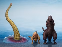 Shin Godzilla S.H.MonsterArts Godzilla 2nd Form & 3rd Form & Giant Unidentified Creature Action Figure Set