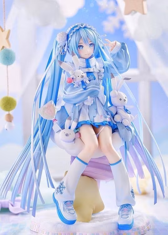 Vocaloid Snow Miku (Yukiiro Pop Ver.) 1/7 Scale Figure