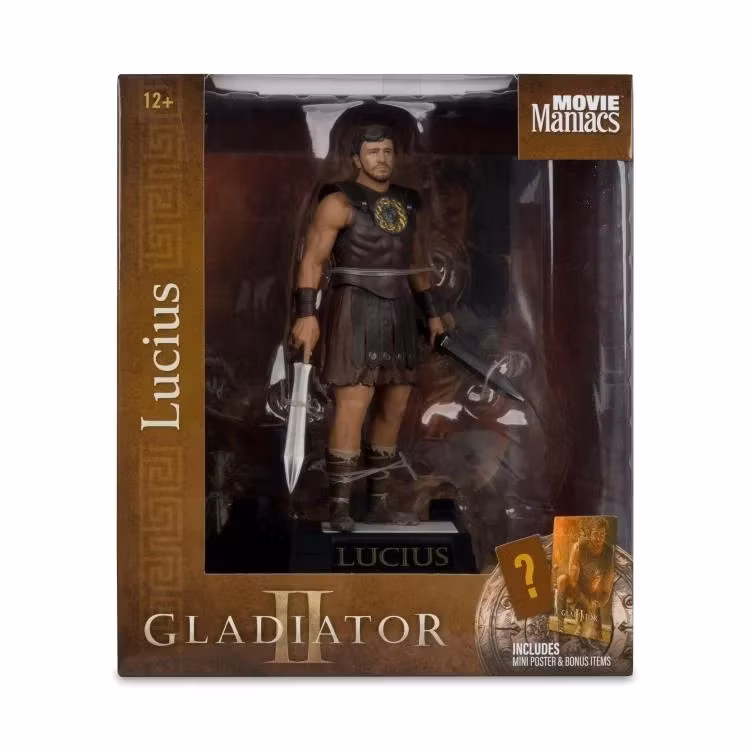 Gladiator II Movie Maniacs Lucius 6" Limited Edition Figure