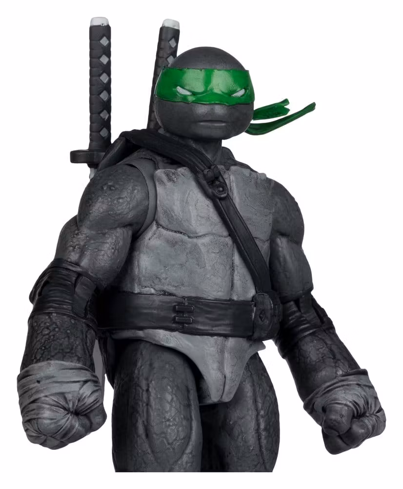 Teenage Mutant Ninja Turtles Page Punchers (Black White & Green) Leonardo Action Figure