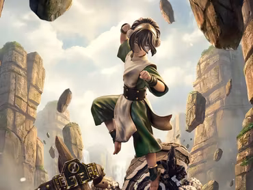 Avatar: The Last Airbender Toph 1/10 Art Scale Statue