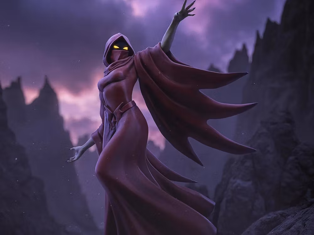 Masters of the Universe Shadow Weaver 1/10 Art Scale Statue