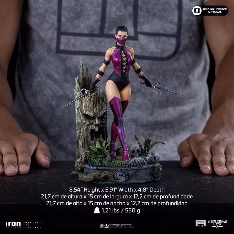 Mortal Kombat Mileena 1/10 Art Scale Statue