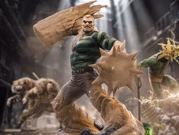 Marvel Spider-Man vs Villains Battle Diorama Series Sandman 1/10 Art Scale Statue