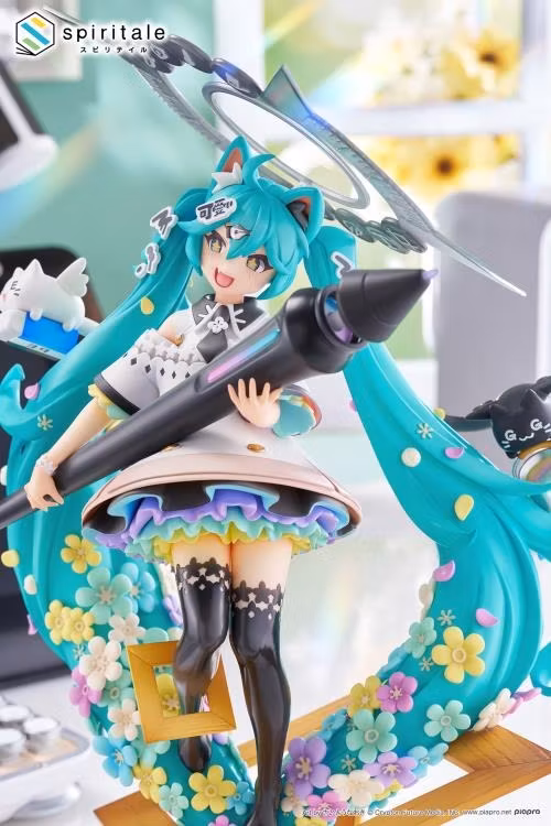 Hatsune Miku x Naoki Saito Spiritale My Figure Making! (The Painter Ver.) 1/7 Scale Figure