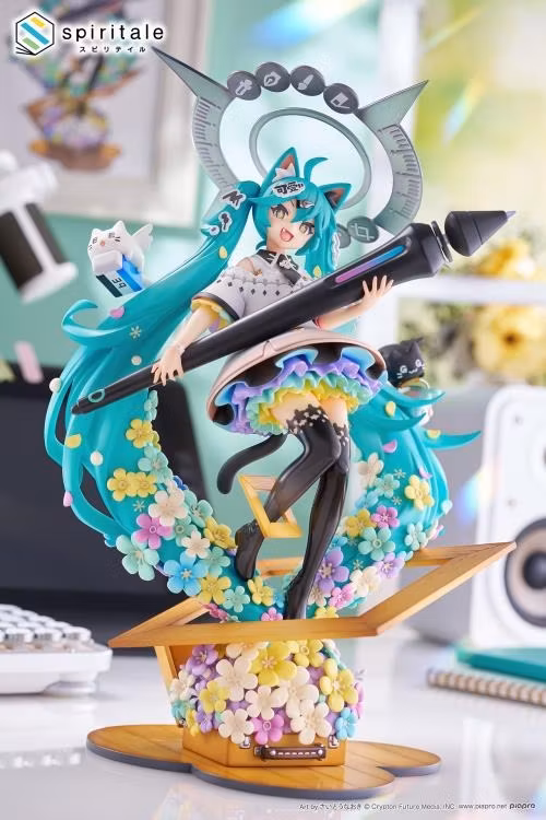 Hatsune Miku x Naoki Saito Spiritale My Figure Making! (The Painter Ver.) 1/7 Scale Figure