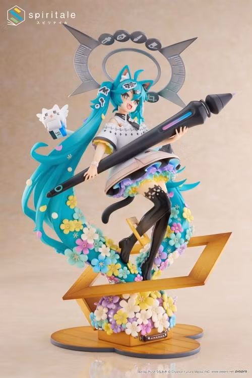 Hatsune Miku x Naoki Saito Spiritale My Figure Making! (The Painter Ver.) 1/7 Scale Figure