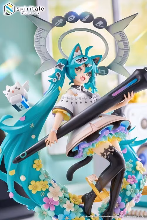 Hatsune Miku x Naoki Saito Spiritale My Figure Making! (The Painter Ver.) 1/7 Scale Figure