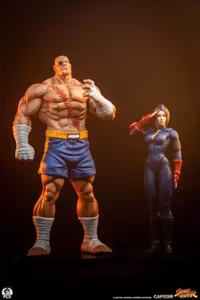 Street Fighter Street Jam Sagat & Juli 1/10 Scale Statue Set