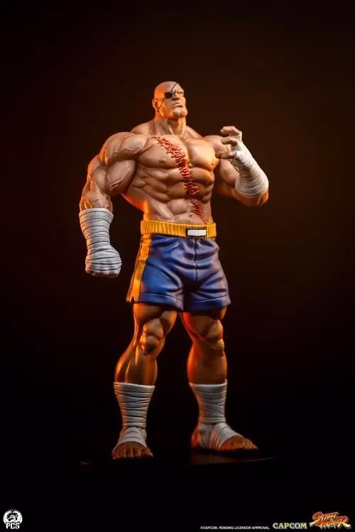 Street Fighter Street Jam Sagat & Juli 1/10 Scale Statue Set