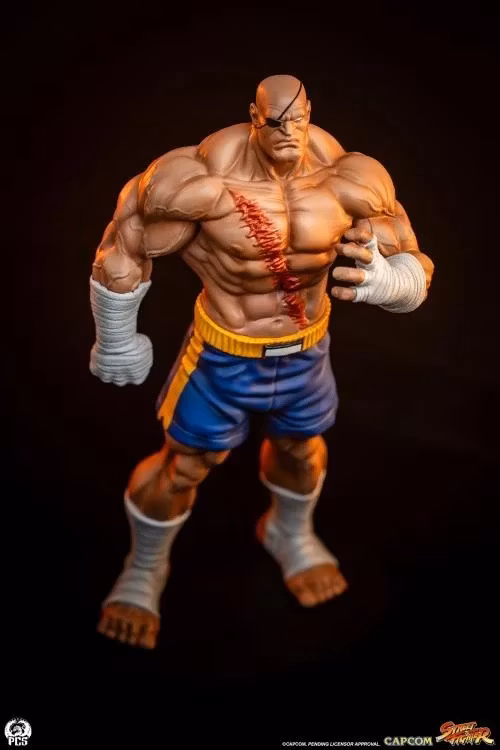 Street Fighter Street Jam Sagat & Juli 1/10 Scale Statue Set