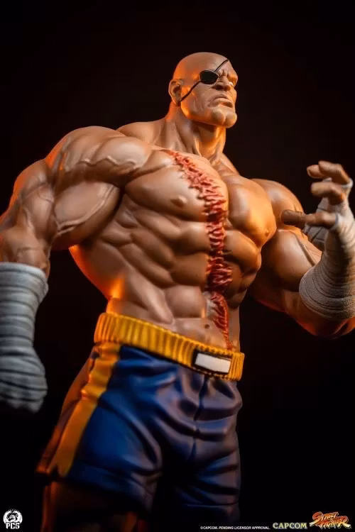Street Fighter Street Jam Sagat & Juli 1/10 Scale Statue Set