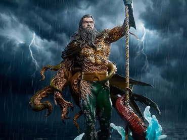 DC Comics Premium Format Aquaman (Lord of the Deep Ver.) Statue