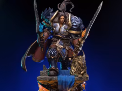 Hearthstone Varian Wrynn 1/10 Scale Statue