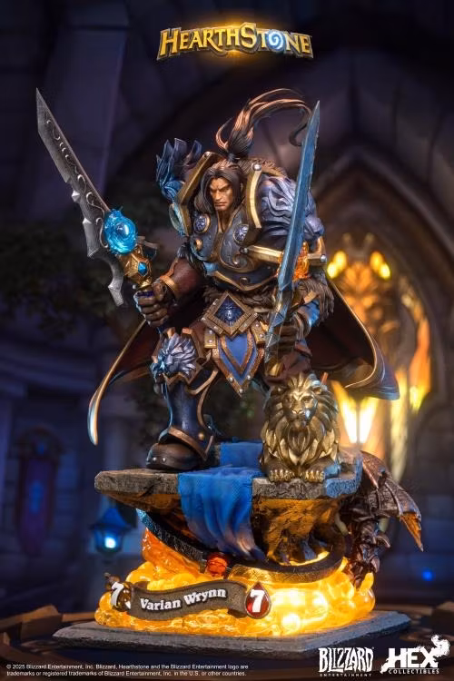 Hearthstone Varian Wrynn 1/10 Scale Statue