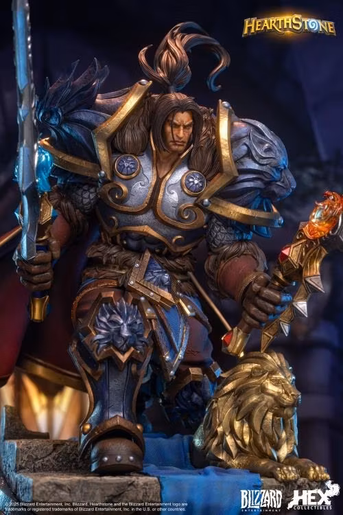 Hearthstone Varian Wrynn 1/10 Scale Statue