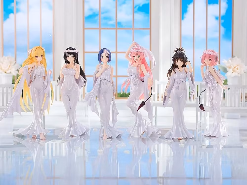 To Love-Ru Darkness 15th Anniversary CHILLfigg Goddess Dress Ver. Boxed Set of 6 Figures