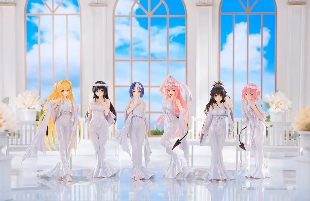 To Love-Ru Darkness 15th Anniversary CHILLfigg Goddess Dress Ver. Boxed Set of 6 Figures