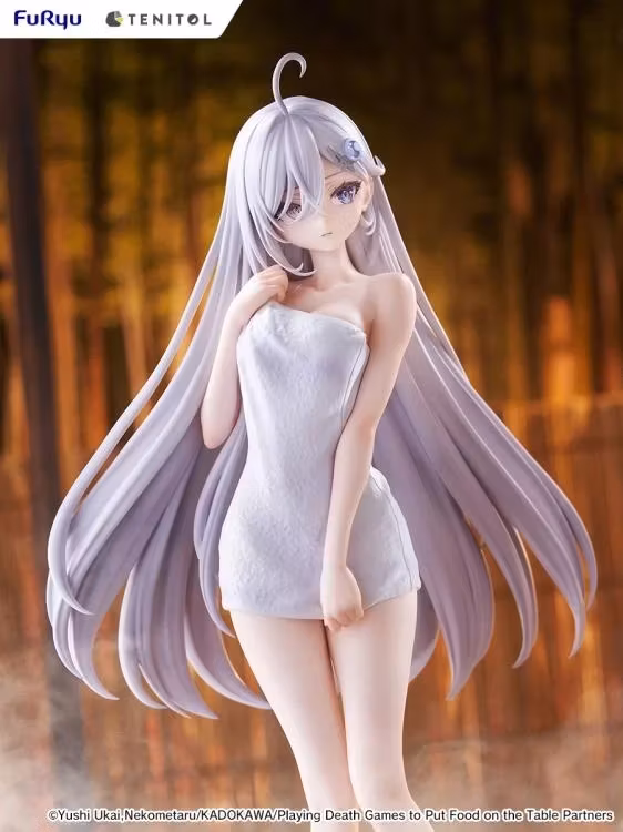 Playing Death Games to Put Food on the Table Tenitol Tall Yuki (Golden Bath Ver.) Figure