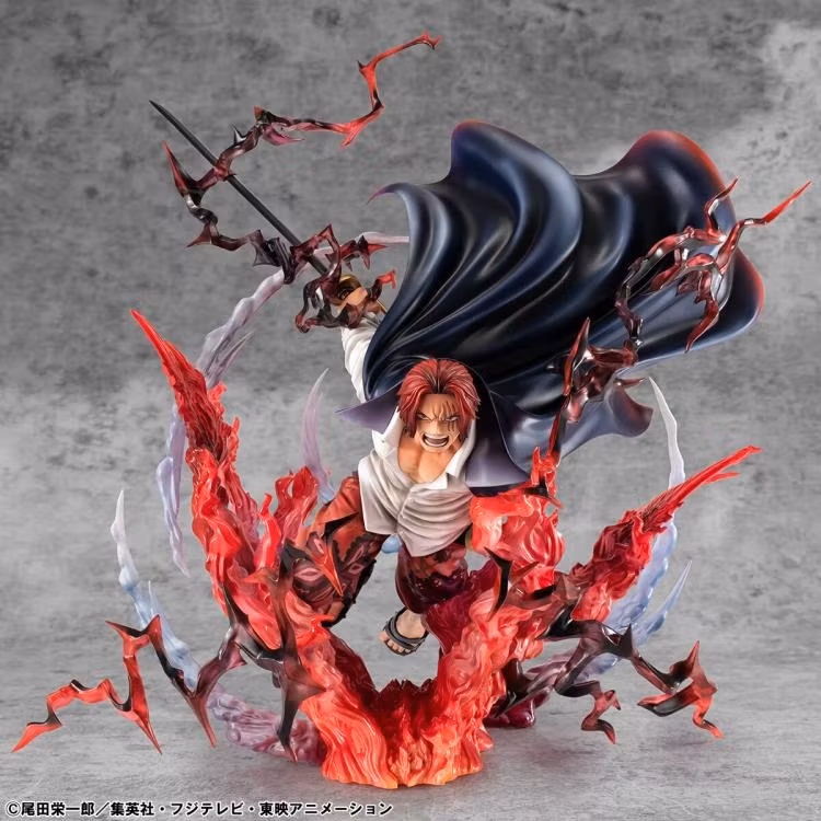 One Piece Portrait of Pirates SA-MAXIMUM Red-Haired Pirates Captain Shanks (Kamusari Ver.) Exclusive Figure