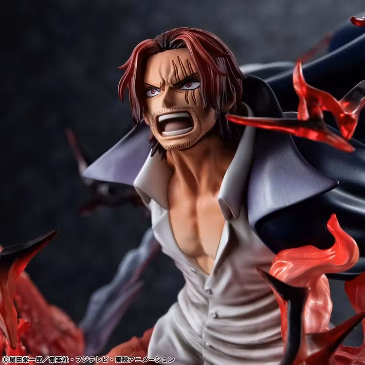 One Piece Portrait of Pirates SA-MAXIMUM Red-Haired Pirates Captain Shanks (Kamusari Ver.) Exclusive Figure