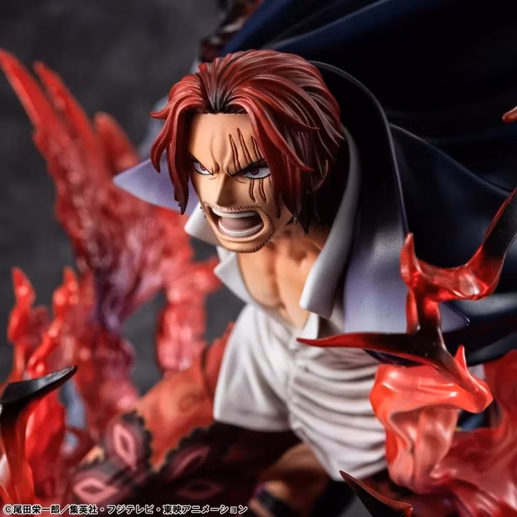 One Piece Portrait of Pirates SA-MAXIMUM Red-Haired Pirates Captain Shanks (Kamusari Ver.) Exclusive Figure