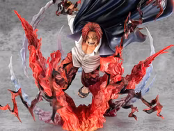 One Piece Portrait of Pirates SA-MAXIMUM Red-Haired Pirates Captain Shanks (Kamusari Ver.) Exclusive Figure
