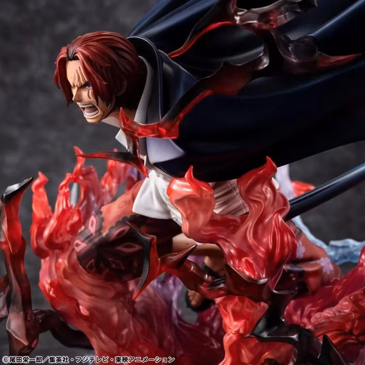One Piece Portrait of Pirates SA-MAXIMUM Red-Haired Pirates Captain Shanks (Kamusari Ver.) Exclusive Figure