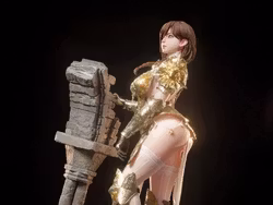 Deity Erosion Series Hwit ole-Phoeleo (Sculpted Hair Ver.) 1/6 Scale Action Figure