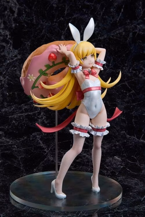 Monogatari Shinobu Oshino (White Bunny Ver.) 1/4 Scale Figure
