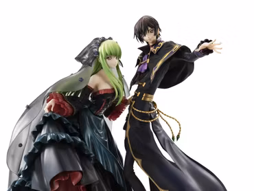 Code Geass: Lelouch of the Rebellion Precious G.E.M. Lelouch Lamperouge & C.C. (20th Anniversary Ver.) Figure Set (Rerelease)