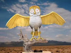 Clash of the Titans Bubo (Deluxe Ver.) Diorama Statue