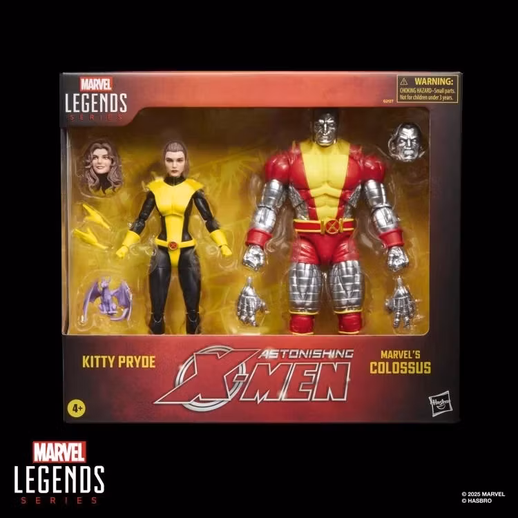 Astonishing X-Men Marvel Legends Kitty Pryde & Marvel's Colossus Action Figure Two-Pack