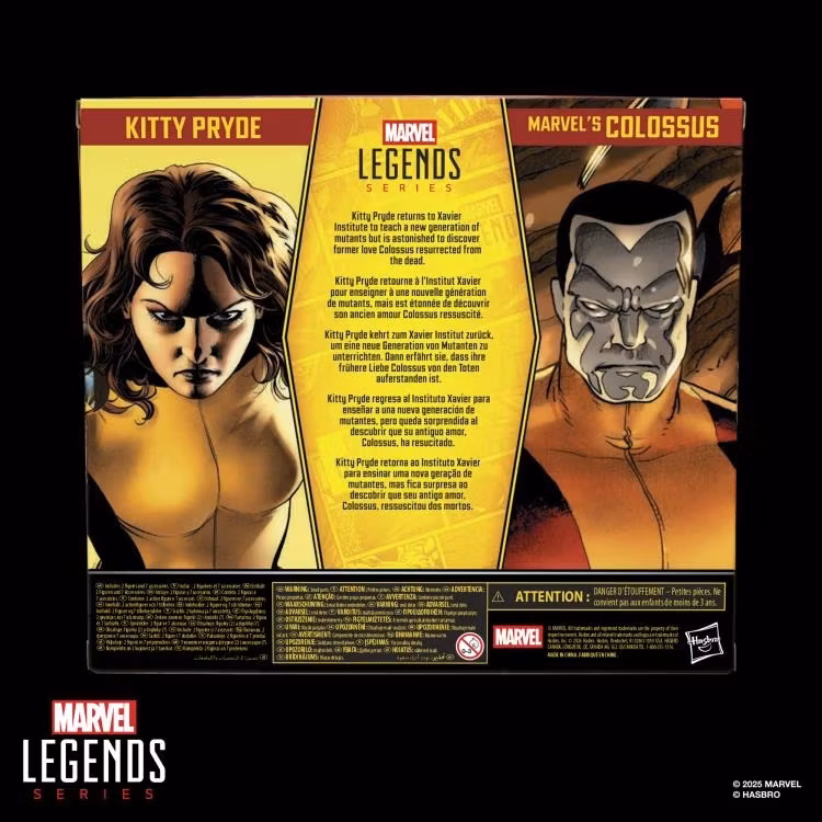 Astonishing X-Men Marvel Legends Kitty Pryde & Marvel's Colossus Action Figure Two-Pack